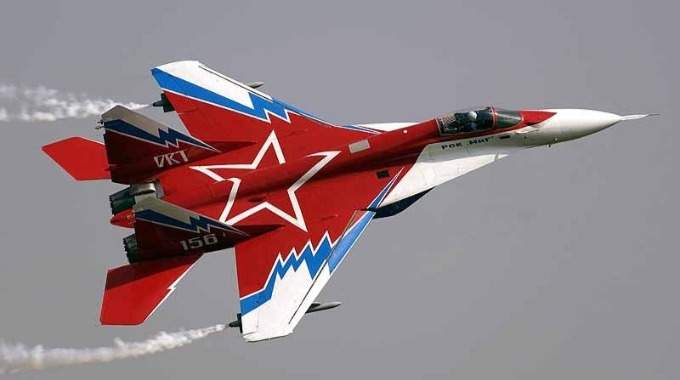 Vol en avion de chasse MiG-29 Fulcrum en Russie (CB-40)